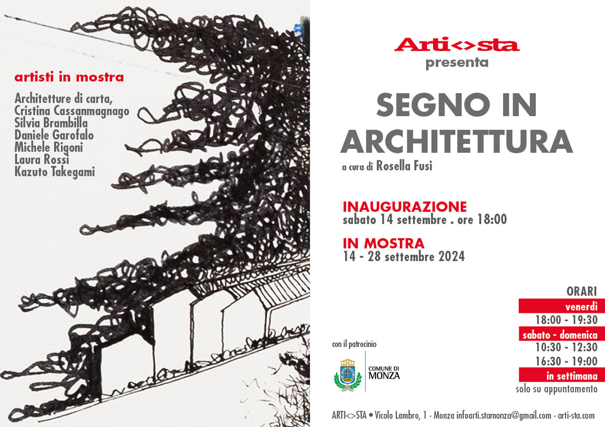 ARTISTA | SEGNO IN ARCHITETTURA